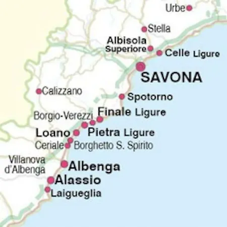 Appartement Casa Fantulin Mare Laigueglia